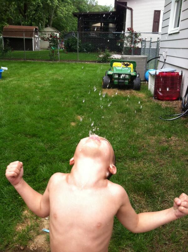 WweTripleH90's tweet photo. “@BJMiles24: @TripleH my son Brayden doing his best impression  #nxt http://t.co/DJjIomAGal”---- not bad, watch out for the mexicool run in