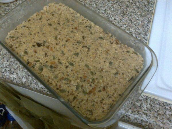 Another batch of #paleo #proteinbars hitting the oven! #addicted!