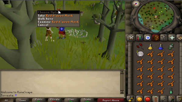 TorvestaRS's tweet photo. OMFG SECOND MASK #runescape http://t.co/bAgYAsrxym