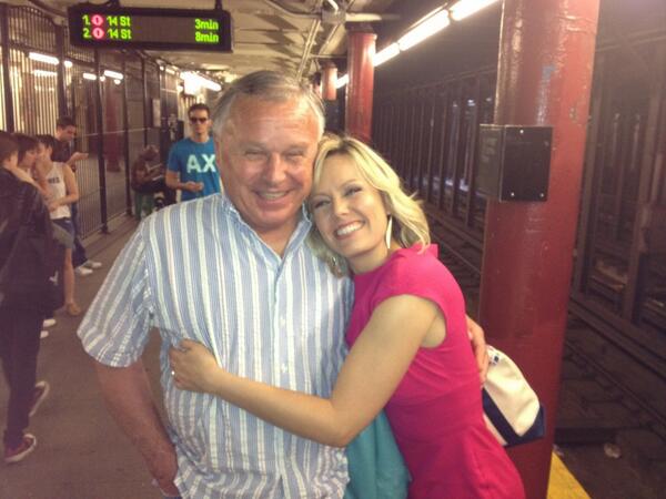 Happy Father's Day to my dad and all the dads out there! Nothing like  showin him the NYC subway :)