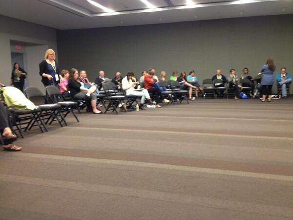 MaierCentre's tweet photo. “@childrensautism: Last session @ #vitalize2013: Community Engagement  Interesting chair set up!http://t.co/AQWuFqxw4x” wish we had tables