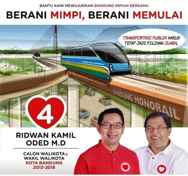 Atasi kemacetan, kota Bandung butuh sistem transportasi publik yang terpadu dan berkualitas on.fb.me/122LHIe