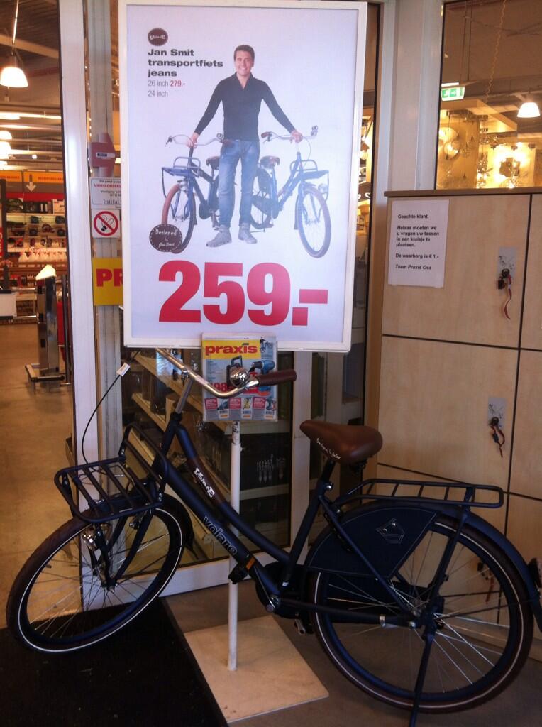 medeklinker Analist Tomaat Praxis Oss on Twitter: "Nu bij Praxis Oss, Jan Smit fiets , als u een Jan  Smit fiets koopt krijgt u een gratis poster ! In 26" en 24" #op=op  http://t.co/EaqyByWILW" /