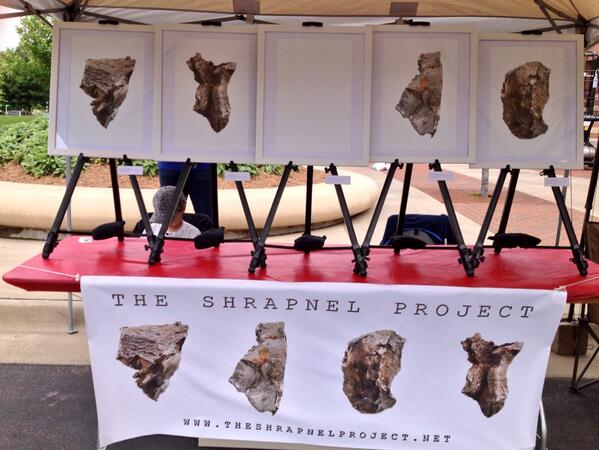 ShrapnelProject's tweet photo. Thank you to those who stopped and talked! Hope to hear from all of you again! Keeping positive! http://t.co/niaTjsb4YM