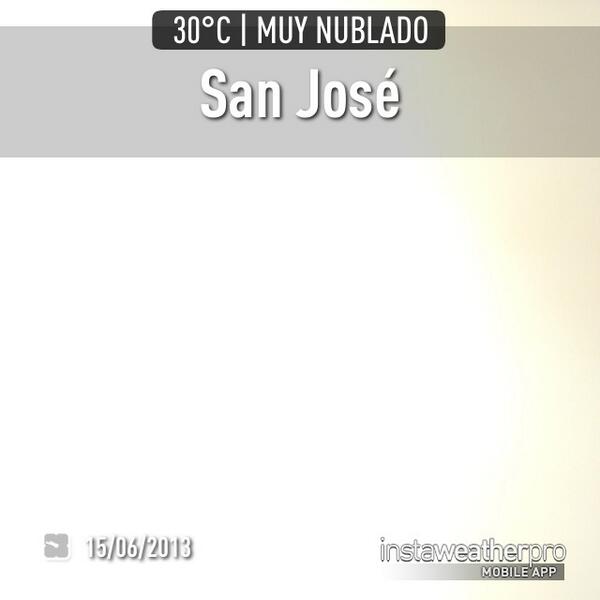 macoh60's tweet image. #instaweatherpro app instaweather.me/r/iwf/ #weather now in #San José