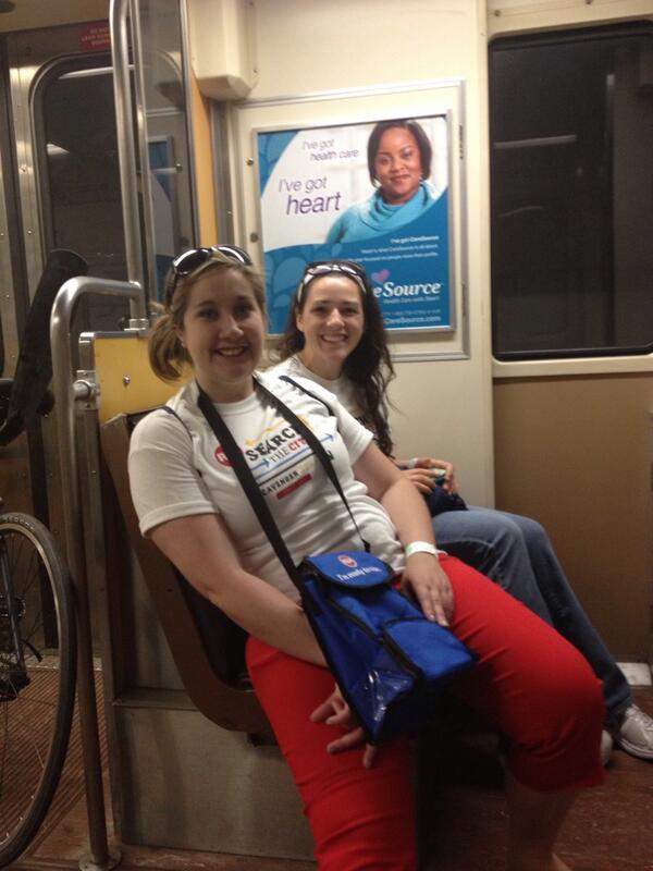 alliprelosky's tweet photo. #redline to our next stop! #searchthecity @GCRTA http://t.co/4asQONfHLi