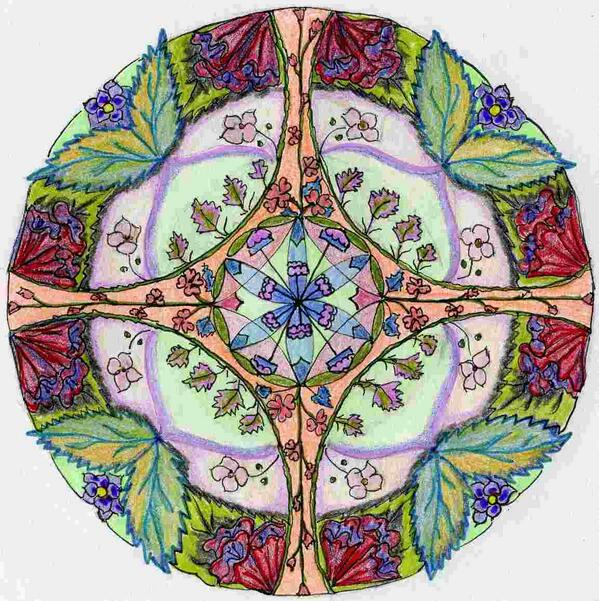 mandala_zendala's tweet image. UN MANDALA SIEMPRE TE CONECTA A TU CENTRO