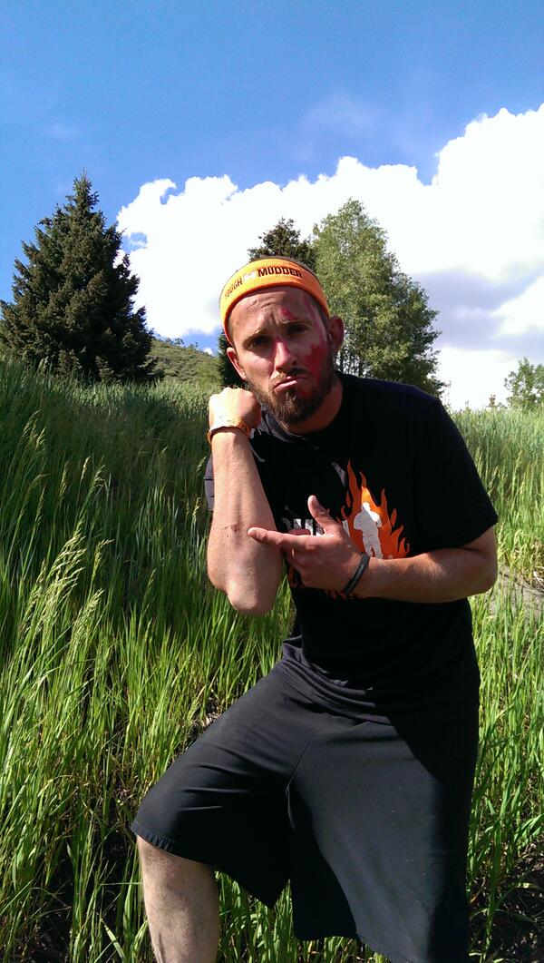 kruby3's tweet image. I&apos;m officially a tough mudder...like a boss