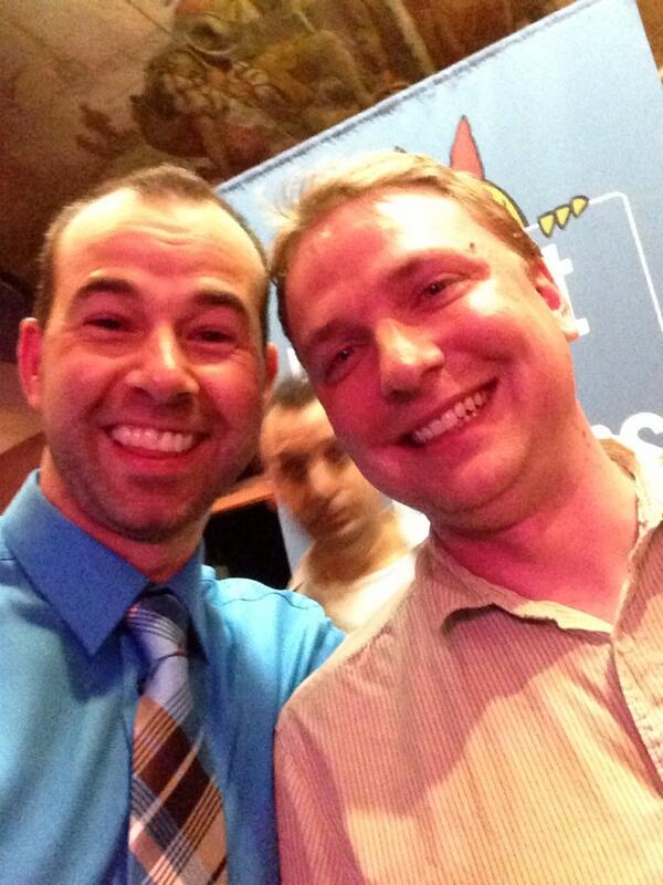 oracleninja's tweet photo. Me and the Old Murr! @jamessmurray http://t.co/T6vZxdtELa