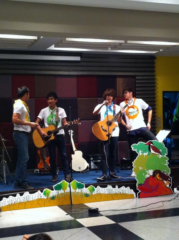 TeaTreeHeart's tweet image. มินิคอนเสิร์ต