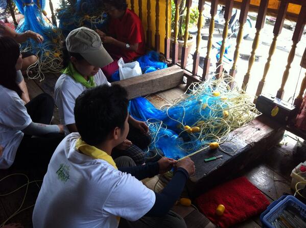 TeaTreeHeart's tweet image. อาสาฯ กำลังชาวบ้าน "เตียอวน"