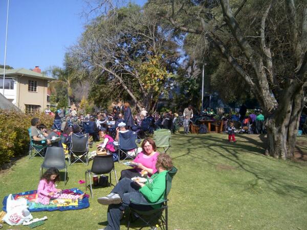 springbok's tweet image. Fathers day Picnic at church!