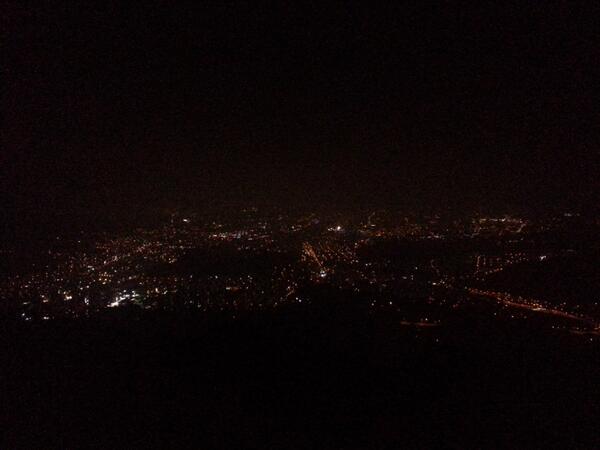 대전 식장산 야경-♥