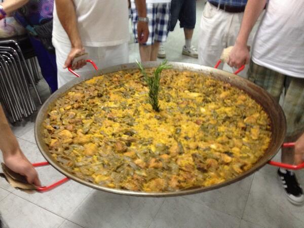 FBlanqueries's tweet photo. Paella de Galcerá #buenisima http://t.co/p63oOSlEpt