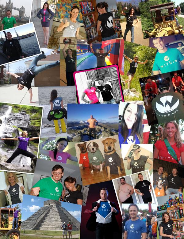 thechrisohearn's tweet image. Strong Within collage creation 1. What makes you #StrongWithin ?