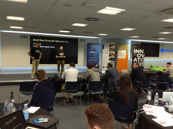 NWHealthHack's tweet photo. Judges final comments #nwhealthhack Taggr had such a simple solution http://t.co/PKzRRZ5QJB