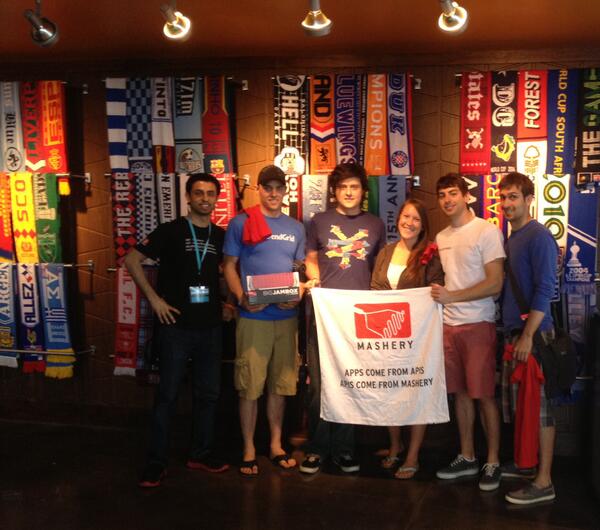 amit's tweet image. Congrats Team “Mood”: Winners of Best app built w/ @Mashery API Network using @KloutAPI at #hackMW cc: @SportingInnov