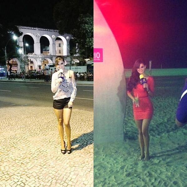 Preparando enlaces en #Brasil con ropa de <a href="/magdiuxb/">Mɑgda b</a> y maquillaje <a href="/VicoGuadarrama/">Victor guadarrama</a> 😊