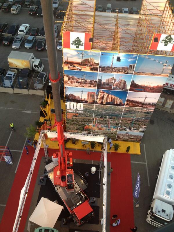 LeaSaber's tweet photo. @project_lebanon #view #from #the #top #crane http://t.co/eSJ3ktw6sf