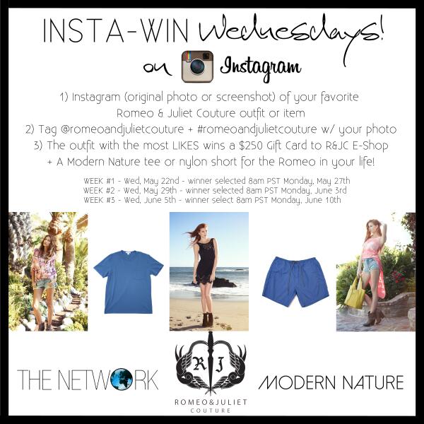 model_brown's tweet image. It's Wednesday! You know what that means.. @RJ_Couture Instagram contest starts today! #romeoandjulietcouture