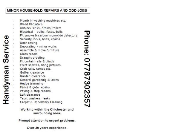 GetGeorgeIn's tweet image. @Martin_Co_Chi  Handyman Service available for property repair work.