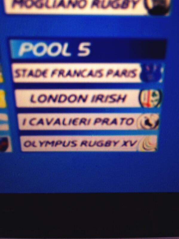 sergioparisse's tweet image. Spagna, Italia, Inghilterra...voyage, voyage, voyage #AmlinChallengeCup #pool5 @juliendupuy9 @SFParisRugby