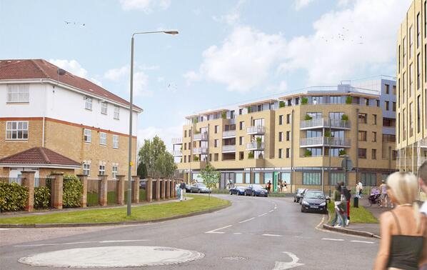 BH_Architects's tweet photo. A planning application for our major residential development in Bromley has been submitted! #architects http://t.co/hSJyS0ZRdF