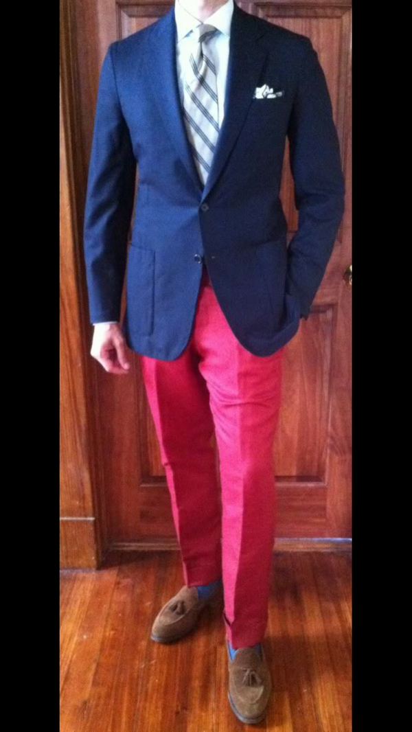 Hearing a mixcolour suit is the look for #RoyalAscot13 Let me ask my stylists if this is correct @RyHull86 @pjunited1