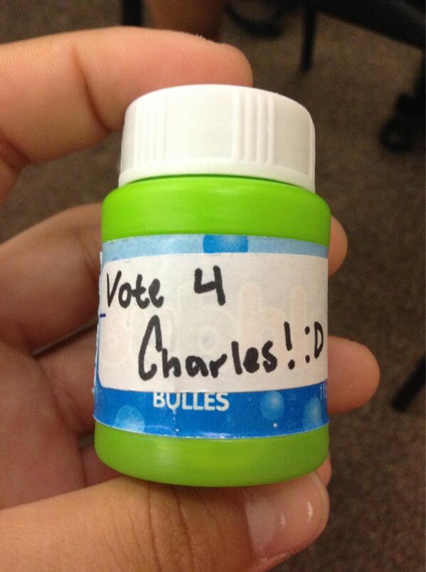 VOTE 4 CHARLES #voteforcharles