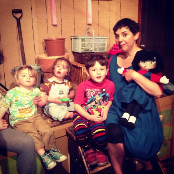 Mrs H and The Sing-Along Band pilot shoot. Wickid.