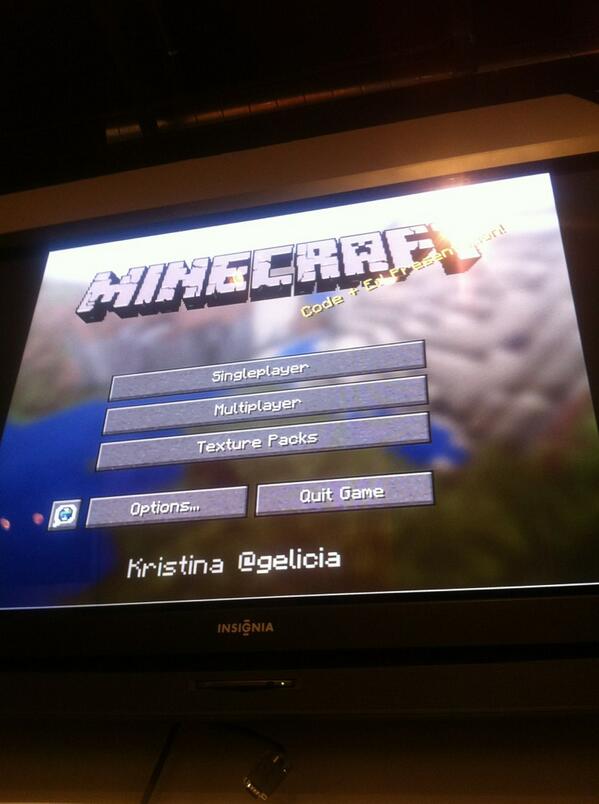 gelicia's tweet image. Minecraft culture, MinecraftEdu, ComputerCraft, Minecraft: Pi Edition, modding in general! Great discussion! #codeEd