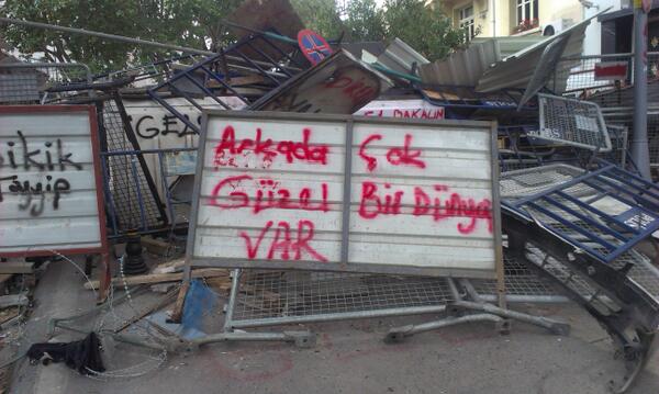 There is a beautiful world behind. #occupygezi