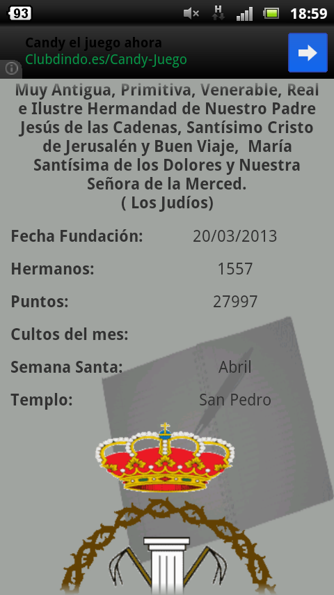 narcibernal's tweet photo. Mi hermandad en mycofradia, poquito a poco va creciendo.#hermanosdemycofradia http://t.co/p9GdLgX23n