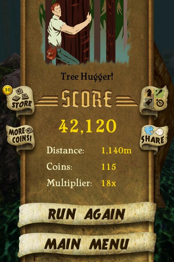 I got 42,120 points while escaping from demon monkeys. Beat that! bit.ly/TempleRunGame #TempleRun##n.kdfuiif