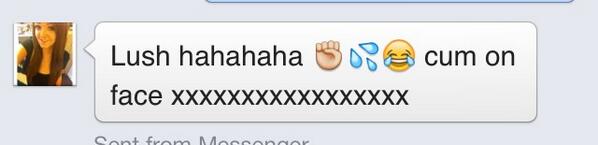 GavinVHowells's tweet image. Look what @annafroom said to me, what a mank little child #slut #minger #avoidit