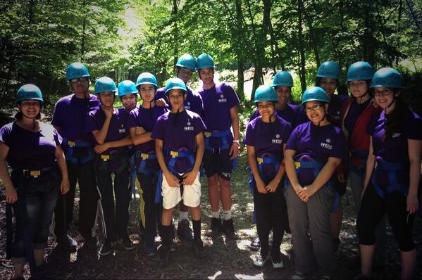 m_papadi's tweet photo. @WHEELSnyc Papadi's Crew ready for high ropes on 8th grade retreat! http://t.co/6EvWKin6n1