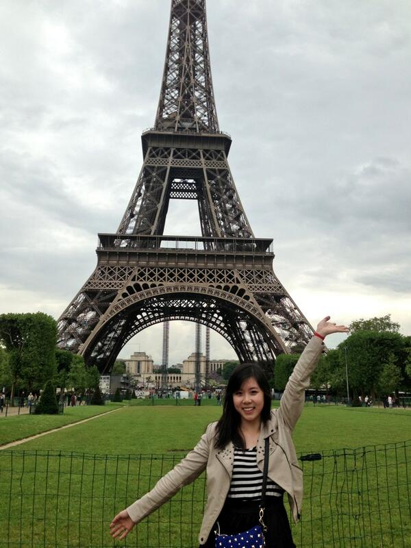 ArielHsing's tweet photo. From the World Championships in Paris! So pretty there~ 
Thank you to everyone who supported Team USA!! :) http://t.co/Ote9hWUjq6