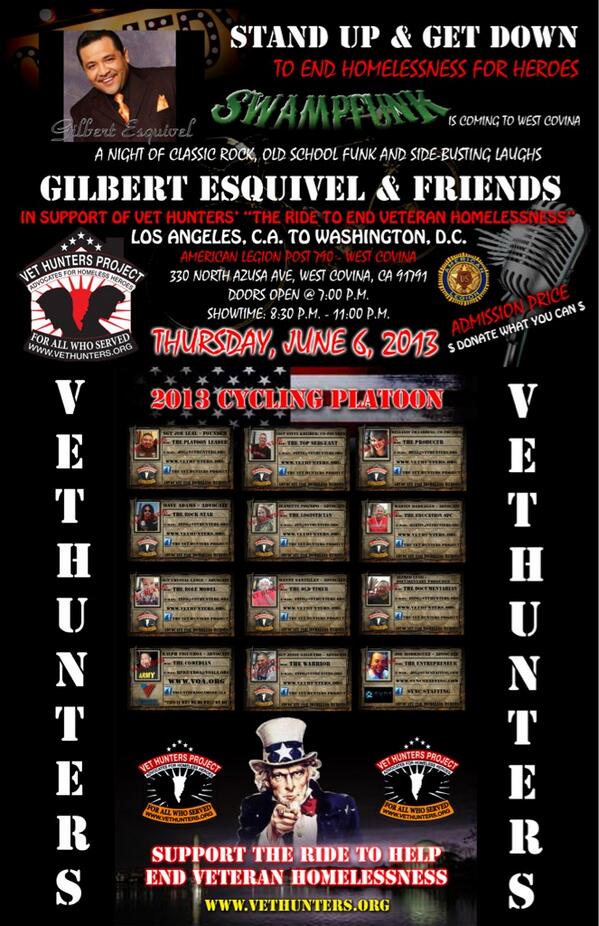 vethunters's tweet photo. #endhomelessness for #veterans Join in our send off before we start cycling to #WashingtonDC tomorrow night! http://t.co/vvhyHOrjcp