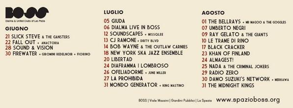 #Spezia #eventi BOSS sta arrivando. Questa mattina presentazione ufficiale in Comune a Spezia cittadellaspezia.com/La-Spezia/Cult…