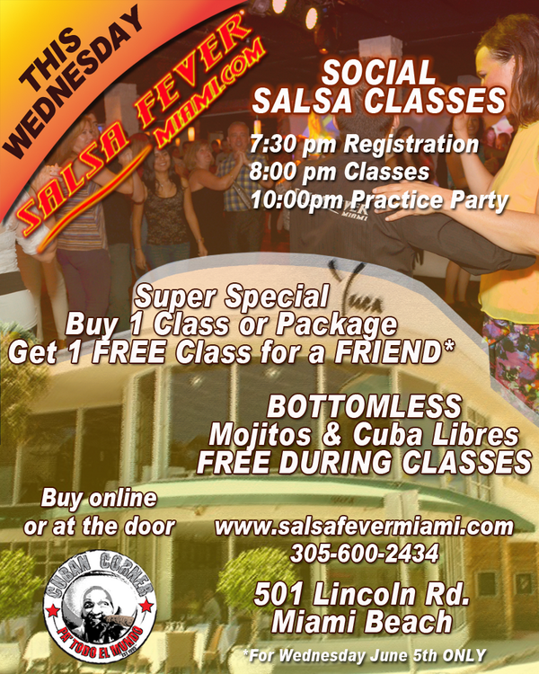 MiamiTalentProd's tweet image. 2NITE@7:30-SalsaClassesBySALSAFEVER@YUCA-501 LincolnRd MBeach-FREEMojitos&amp;amp;CubaLibres-Buy1Class&amp;amp;Get1ClassFREE4aFriend!