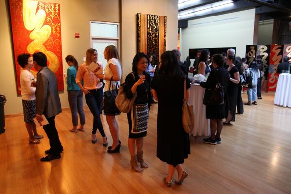 AsianCulturalCe's tweet photo. Wenzhi Zhang's Back To Renaissance Opening Exhibit (Photo Credit: Paul Porter photography) http://t.co/kseDLycjFY