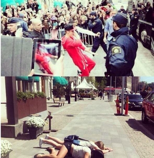 gabicrvgs's tweet photo. ONLY BELIEBERS. http://t.co/7XFNe2WiW8