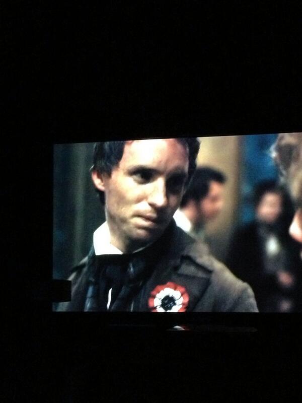 landers1988's tweet photo. Watching #les meserables and seeing @sampford14 init http://t.co/FOwD0493y0