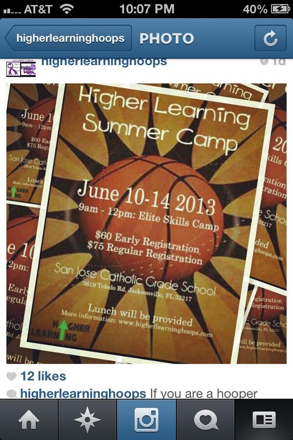 HigherLearningH's tweet image. Next week is #HigherLearningHoops #EliteSkillsCamp ! Come Join Us !