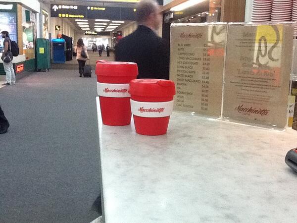 D4MMO's tweet photo. “@Macc_Coffee: Introducing our new Keep Cups @Macc_Coffee http://t.co/Men8pTnP2Z”. They look great!!! I shotgun an 8oz #keepcup