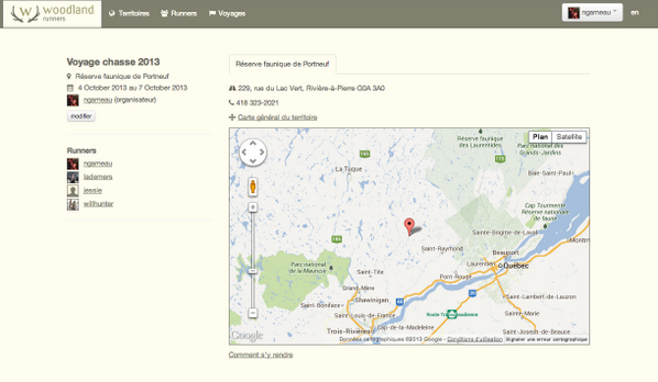 Organisez vos voyages de pêche et de chasse sur woodlandrunners.com Vous pouvez ajouter vos photos et vos prise!