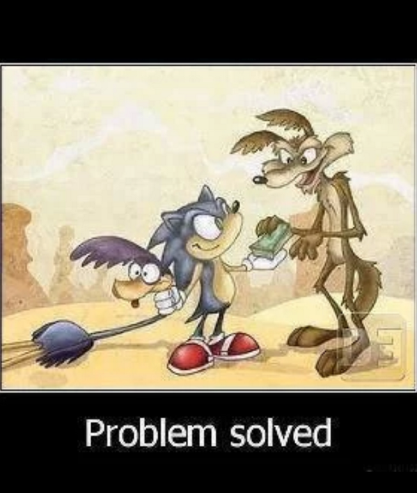 waderico's tweet image. Problem solved. #alwaysasolution