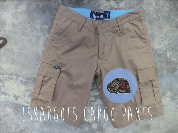 RESTOCK Eskargots Cargo Pants | Material: Twill non Stretch | IDR:125K | Cp:085640909538