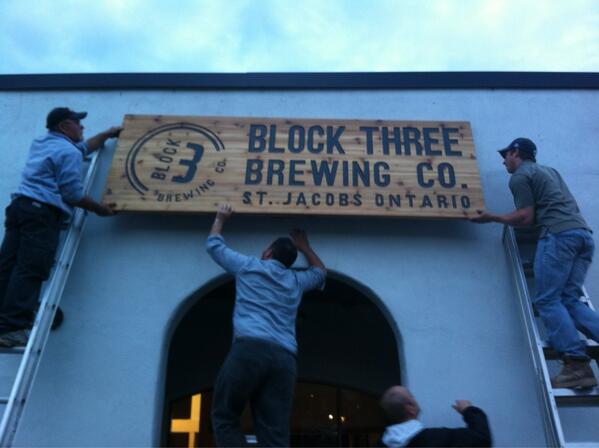 BlockThree's tweet photo. Signage @BlockThree #closertobrewing  #craftbeer http://t.co/oUmMbJAUEh