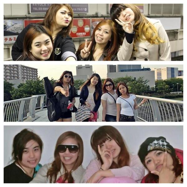 furanshin's tweet image. #tbt #bakagirls
Missin' my girlfriends @airawakai @sh3w4ng &amp;amp; yuka chan  gilagid. Hehehe!